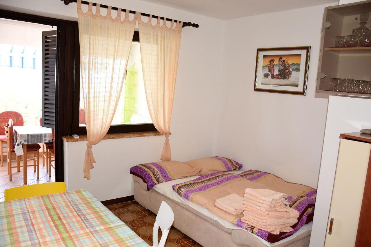 Cosy Studio With A Terrace And A Sea View Ravni Exterior foto